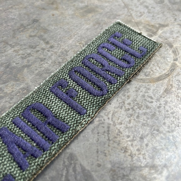 U.S. AIR FORCE embroidered tape patch - vintage - Picture 4 of 10